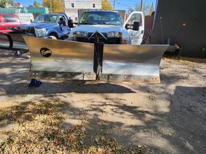 Fisher Xtreme-V 9.5 V Plow Stainless Steel