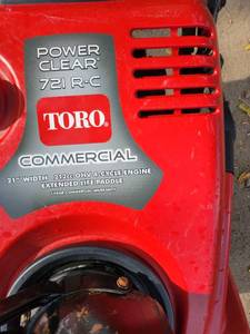 Toro 721 Powerclear RC Snowblower