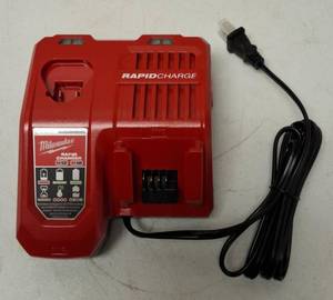 lot 1 image: Milwaukee  Rapid Charge - Battery Charger - M12 & M18 (Charger Only) - NEW
