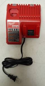 lot 3 image: Milwaukee  Multi-Voltage Charger for Milwaukee Batteries M18 & M12 -   New (Charger Only)