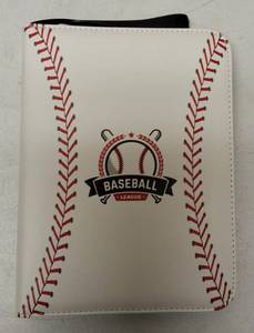 lot 9 image: Baseball League  Baseball Card Holder