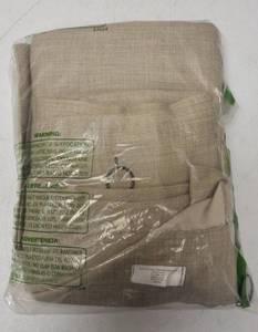 lot 16 image: Curtains  Color Taupe - 22 x 24  NEW