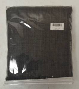 lot 17 image: 1 Panel Curtain - Lined - Charcoal - NEW
