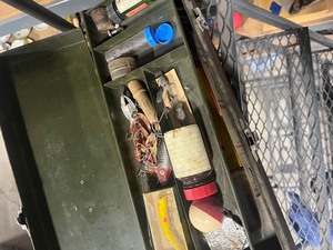 Old Tackle Box with old Tackle