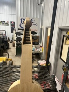 Started Hand Made wood Fiddle or Violin  with Plans