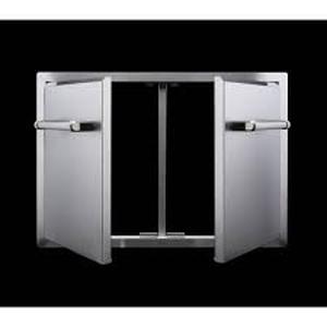 lot 8 image: SPIRE 33 in. Outdoor Kitchen Built-In Grill Cabinet Double Access Door    Customer Returns See Pictures