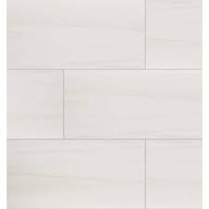 lot 25 image: 30 Boxes of MSI Bianco Dolomite 12 in. x 24 in. Polished Porcelain Stone Look Floor and Wall Tile (16 sq. ft.Case)   Customer Returns See Pictures