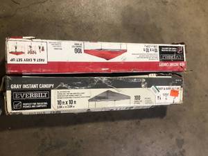 lot 36 image: Lot of Assorted Outdoor Canopy Various Models and Conditions   Customer Returns See Pictures