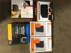 lot 15 image: Lot of Assorted GrillSmoker Covers Various Models and Conditions  Customer Returns See Pictures