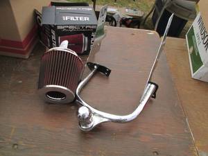 lot 98 image: Motocycle receiver hitch and Spectr...