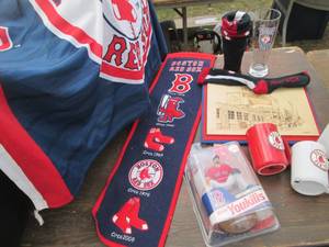 lot 111 image: Boston Red Sox fan souvenirs and ge...