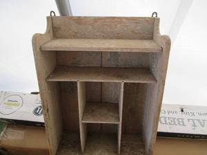lot 126 image: Shabby Vhic style Shadowbox walll s...