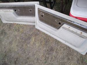lot 141 image: Vintage automotive interior door pa...