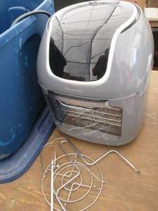 lot 79 image: Power XL air fryer with manual and ...