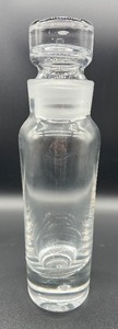 lot 19 image: KOSTA BODA Suspended Bubble Crystal Decanter - Sweden
