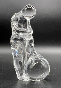 lot 68 image: ORREFORS Art Glass Blower Figurine - Sweden