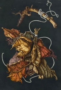 lot 75 image: FRED PETERSON - Watercolor on Paper Original - Divination Series - 1982 - #1