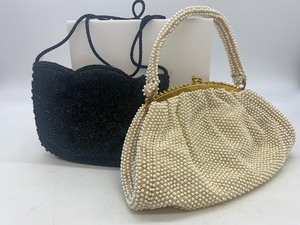 lot 106 image: 2 Vintage BEADED Purses