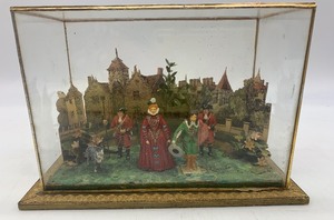 lot 112 image: Vintage SHADOWBOX Diorama