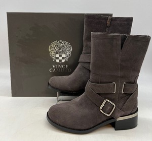 lot 212 image: NWT - VINCE CAMUTO - Wethima Suede Boots - Womens 9.5M