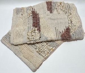 lot 240 image: Pair of NEW - ARHAUS Textured Pillow Covers