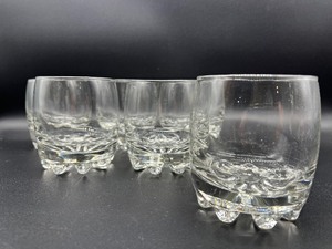 lot 227 image: Bormioli Rocco Galassia Crystal Rocks Glasses - Italy - QTY 6
