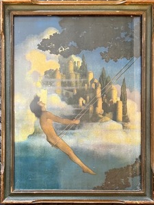 lot 163 image: Vintage MAXFIELD PARISH The Dinky Bird - Print