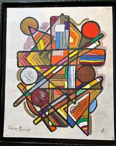 lot 169 image: ANDREI SAZONOFF Mexico Oil on Canvas 1987