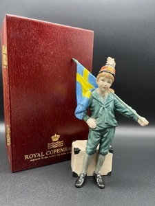 lot 174 image: ROYAL COPENHAGEN Porcelain Figurine - Pontus