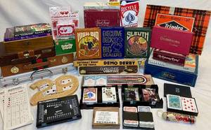 lot 58 image: Adult Games Collection - board, dice and card games