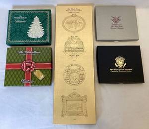 lot 42 image: White House Historical Association Ornament Set Collection