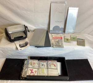 lot 127 image: The Epic Six Die-Cutting and Embossing System plus additional Cutting Mat and Dies