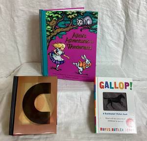 lot 114 image: Pop-Up and Scanimation Picture Books- Alices Adventures in Wonderland, Gallop and ABC3D