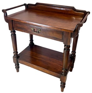lot 64 image: Elegant Mahogany Hall Table