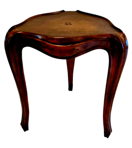 lot 53 image: Triangular Accent Table