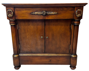 lot 41 image: Two Door Commode - Signed & Made in Vietnam