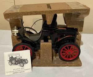 lot 29 image: Vintage Beam 1909 Thomas Flyer Flyabout Decanter