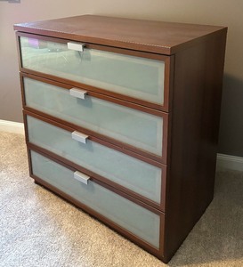 lot 32 image: Ikea Hopen Chest of Drawers