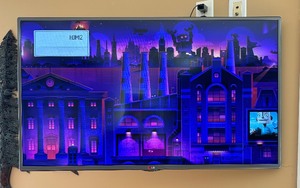 lot 41 image: LG 42 TV with Roku and Bracket