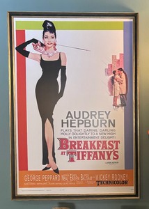 lot 59 image: Breakfast at Tiffanys Promotional Movie Print