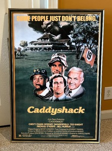 lot 62 image: Caddyshack Promotional Movie Print