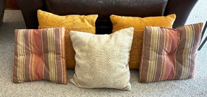 lot 69 image: Five Fantastic Accent Pillows