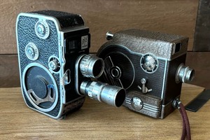 lot 72 image: Vintage Paillard -Bolex and Revere Cameras