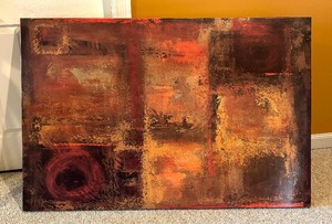 lot 21C image: Lovely Large Abstract Print