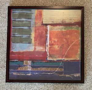 lot 77 image: Amazing Abstract Print