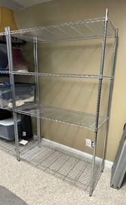 lot 87 image: Metal Storage Shelf #1