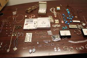 lot 47 image: Assortment of Vintage and Fashion Jewelry - Earrings, Necklaces, Bracelets