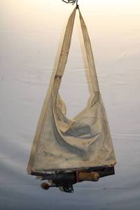 lot 83 image: Vintage Montgomery Ward & Co. Woodworking Tool with Canvas Bag