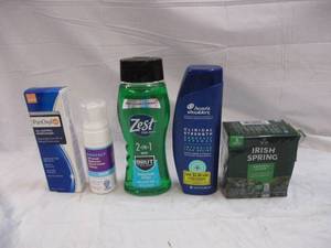 q1- Dandruff shampoo, body wash and...