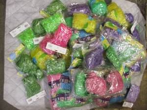 p3- 100 bags of Easter grass...